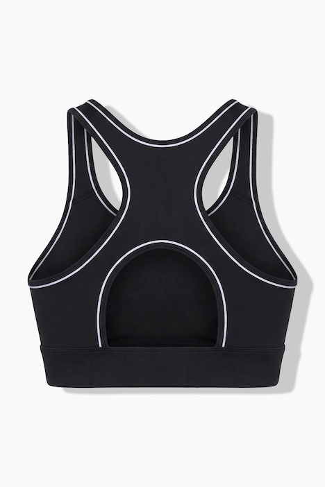 Sportbustier, sierbiesjes, zachte cups, racerback