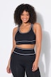 Sportbustier, sierbiesjes, zachte cups, racerback