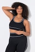 Sportbustier, sierbiesjes, zachte cups, racerback