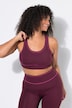 Soutien-gorge de sport, bonnets souples, passepoils fantaisie et dos nageur