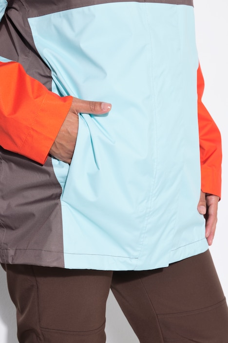 HYPRAR Zip-In-Funktionsjacke, wasserdicht, Kapuze