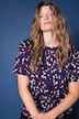 T-shirt, oversized, color-leo, halve mouw