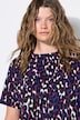 T-shirt, oversized, color-leo, halve mouw