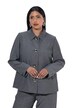 Jacke, Schmuckknöpfe, A-Linie, Langarm