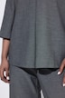 Tunika-Bluse, Ziersteine, Rundhals, 3/4-Arm