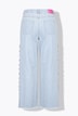 Jeans Mary, weites Bein, Zierketten, Komfortbund