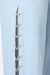 Jeans Mary, weites Bein, Zierketten, Komfortbund