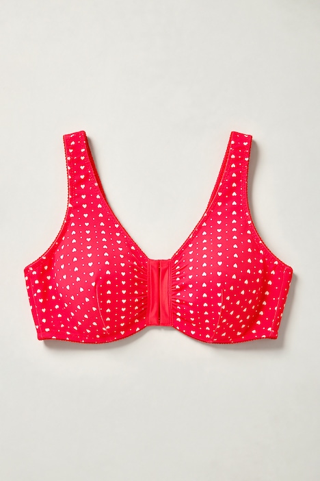 Bustier, Valentinstag, Vorderverschluss, C/D-Cup