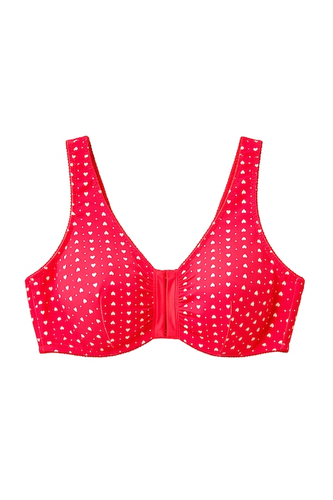 Bustier, Valentinstag, Vorderverschluss, C/D-Cup
