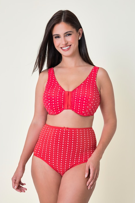 Bustier, Valentinstag, Vorderverschluss, C/D-Cup