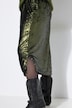 Rok, straight pasvorm, matte pailletten, elastische tailleband