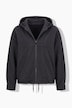Oversized jas, oversized, capuchon, kort