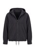Drawstring Hemline Zip-Up Hoodie