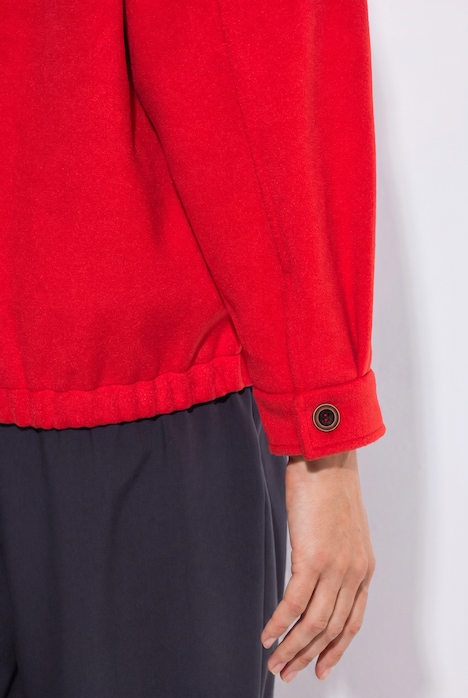 Oversized jas, oversized, capuchon, kort