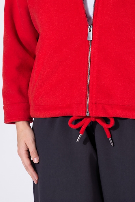 Oversized jas, oversized, capuchon, kort