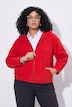 Oversized jas, oversized, capuchon, kort