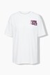 T-Shirt, oversized, Statement-Print vorne und hinten