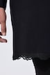 Longshirt, Spitze, A-Linie, V-Ausschnitt, Langarm, Taschen