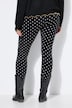 Leggings, Tight Fit, Dots, Elastikbund
