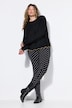Leggings, Tight Fit, Dots, Elastikbund
