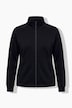 Sweatjacke, Boxy Fit, Stehkragen, Tunnelzug am Saum