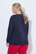 Sweatshirt, Boxy Fit, Flock-Schriftzug