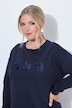 Sweatshirt, Boxy Fit, Flock-Schriftzug