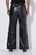 Lederhose Rose, gerades Bein, Nappaleder, Komfortbund