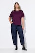 Balloon-Jeans, weiter Balloon-Shape, Denim mit Hearts, 5-Pocket