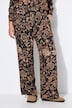 Palazzohose, Wide Legs, Flowers-Muster