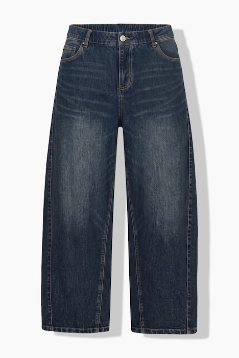 Barrel-Jeans, weite Barrel Legs, 5-Pocket