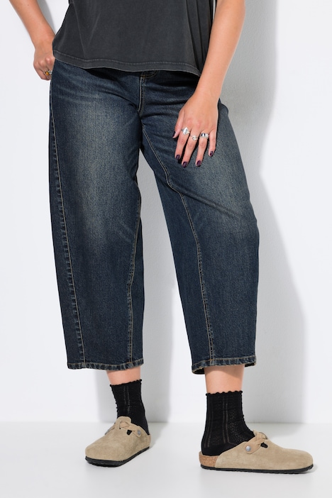 Barrel-Jeans, weite Barrel Legs, 5-Pocket