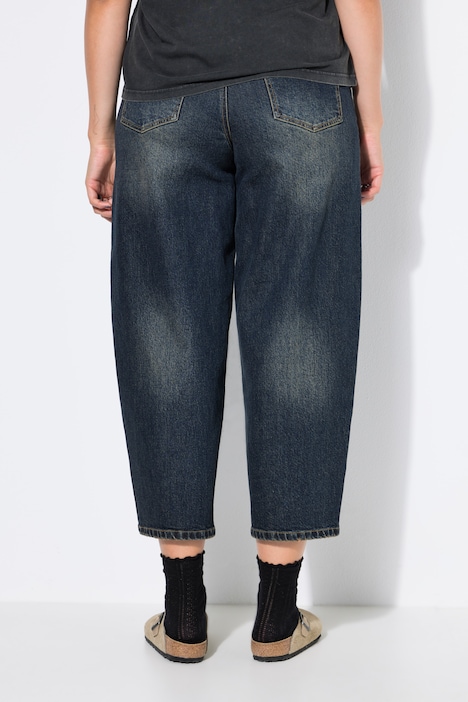 Barrel-Jeans, weite Barrel Legs, 5-Pocket