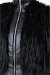 Fellimitat-Jacke, Classic Fit, Lederoptik-Details