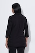 Punto-Shirt, Hemdkragen, Reißverschluss, 3/4-Arm