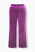 Fluwelen broek Mary, wijde pijpen, versiering met glittersteentjes