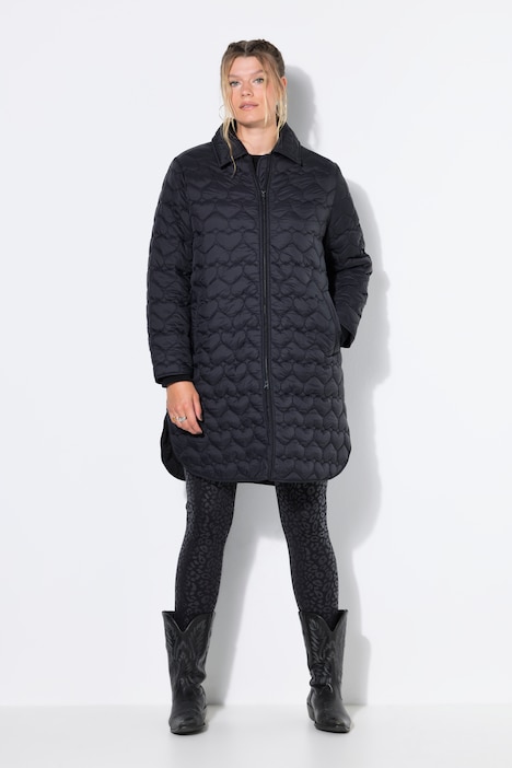 Steppmantel, Loose Shape, Leichtstepp, HEART-Stepp