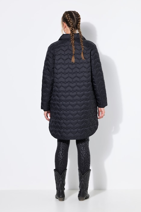 Steppmantel, Loose Shape, Leichtstepp, HEART-Stepp
