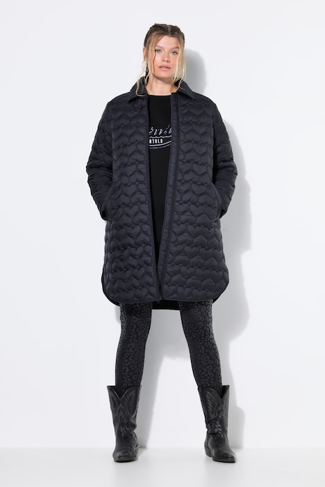 Steppmantel, Loose Shape, Leichtstepp, HEART-Stepp