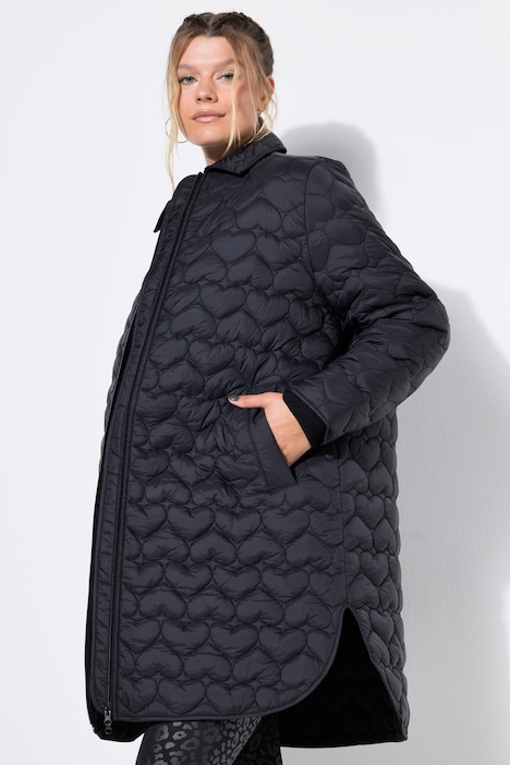 Steppmantel, Loose Shape, Leichtstepp, HEART-Stepp