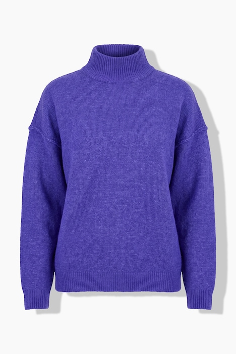 Pullover, Oversize Shape,Stehkragen