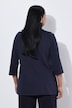 Shirt, Ziersteine, Tunika-Ausschnitt, 3/4-Arm, Pima Cotton
