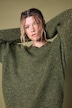 Pullover, Oversize Shape, Melangestrick, Glitzereffekt