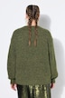 Pullover, Oversize Shape, Melangestrick, Glitzereffekt
