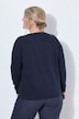 Sweatshirt, Boxy Fit, Herz, Langarm