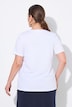T-shirt, comfort fit, modieus opschrift, halve mouwen