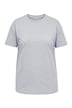 T-Shirt, Boxy Fit, Kussmund-Print auf dem Rücken