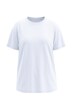 T-Shirt, Boxy Fit, Kussmund-Print auf dem Rücken