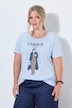T-Shirt, Komfort Fit, Model mit Schriftzug