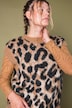 Pullunder, Boxy Shape, Jacquard-Leo